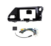 Autoradio 2DIN 10 Pollici Navigatore Satellitare Per Toyota Per Hilux 2015-2020 Guida Destra Sinistra Cornice Schermo Per Unità Principale(RHD,Frame and cables)