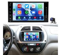 Autoradio 2G+64G Android 15 7" touchscreen per Toyota RAV4 2001-2005 | 2 DIN per RAV4 con Wireless CarPlay Android Auto Bluetooth WiFi 5G GPS Navigazione FM Radio SWC AHD Telecamera Retromarcia