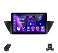 Autoradio 2K Doppio DIN per BMW X1 E84 2009-2012 Android 14 9 Inch Radio Touch Screen/CarPlay/Android Auto/WiFi/4GLTE/GPS/Bluetooth/FM/AM/RDS/DSP/ADAS DVR/Telecamera Posteriore(C20Plus)