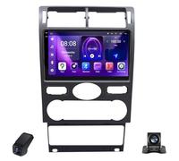 Autoradio 2K Doppio DIN per Ford Mondeo 3 2000-2007 Android 14 Radio Touch Screen/CarPlay/Android Auto/5G WiFi/GPS/Bluetooth/FM/AM/RDS/DSP/ADAS DVR/Telecamera Posteriore(C20Plus)