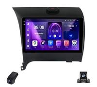 Autoradio 2K Doppio DIN per Kia Forte Cerato 3 2013-2017 Android 14 9 Inch Radio Touch Screen/CarPlay/Android Auto/WiFi/4GLTE/GPS/Bluetooth5.0/FM/AM/RDS/DSP/SWC/Telecamera Posteriore(Lhd,C30Plus)