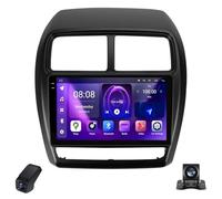 Autoradio 2K Doppio DIN per Mitsubishi ASX 1 2016-2023 Android 14 9 Inch Radio Touch Screen/CarPlay/Android Auto/WiFi/4GLTE/GPS/Bluetooth5.0/FM/AM/RDS/DSP/SWC/Telecamera Posteriore(A,C20Plus)