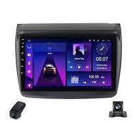 Autoradio 2K Touchscreen Double Din per Mitsubishi L200/Pajero Sport 2 2006-2016 Lettore Multimediale per Auto/CarPlay/Android/Bluetooth/4GLTE/GPS/FM/AM/RDS/DSP/WIFI/ADAS DVR(C10)