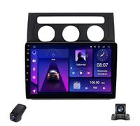 Autoradio 2K Touchscreen Double Din per Volkswagen Touran 1 2003-2010 Lettore Multimediale per Auto/CarPlay/Android/Bluetooth/GPS/FM/AM/RDS/DSP/WIFI/ADASDVR/Telecamera Posteriore(B,C20Pro)