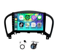 Autoradio 4+64G per Juke 1.5 2012 D-iesel Manual con CarPlay Android Auto | Android 14,Display da 9 pollici con FM/RDS,DPS,DAB,Bluetooth, WLAN, GPS, SWC,Split Screen, Mirror Link,AHD Camera