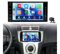 Autoradio 4G+64G 7" touch screen Android 13 per Toyota Yaris XP90 2006-2011 | 2 DIN per Yaris XP90 con Wireless CarPlay Android Auto Bluetooth WiFi 5G GPS Navigazione FM Radio SWC AHD Telecamera