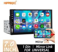 Autoradio 7" 1 Din Touch Screen Bluetooth FM USB Mirror Link Universale