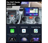 Autoradio 9" Android Fiat Panda 169 DAL 2003 AL 2012 CARPLAY WIRELLES 2GB+32GB