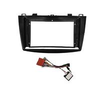 Autoradio 9 Pollici Con Cornice Lettore MP5 Android Navigatore Installazione Cruscotto 2 DIN Per MAZDA 3 2010-2013 QAQMHVCVB(Frame cable canbus)
