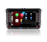 Autoradio a doppio din con CarPlay senza fili Android Auto con IPS da Bluetooth/FM/AM Radio/USB/alta potenza per VW Golf 5 6 Passat Jetta Caddy EOS T5 Tiguan Touran CC Polo