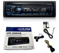 Autoradio ALPINE UTE204DAB Radio Bluetooth iPhone Android Microfono Antenna DAB+