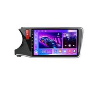 Autoradio Android 10.0 da 10 pollici con touchscreen da 2 DIN per Honda City 2015-2018, guida a sinistra, con CarPlay wireless e telecamera di retromarcia Android Auto, navigazione GPS, Bluetooth (L2