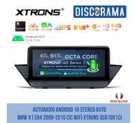AUTORADIO ANDROID 10 STEREO AUTO BMW X1 E84 2009-2015 CIC WIFI XTRONS QSB10X1CI