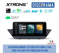 AUTORADIO ANDROID 10 STEREO AUTO BMW X1 E84 2009-2015 WIFI GPS XTRONS QCB10X1UNS