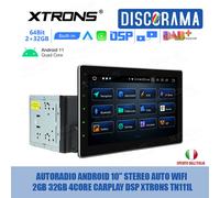AUTORADIO ANDROID 10" STEREO AUTO WIFI 2GB 32GB 4CORE CARPLAY DSP XTRONS TN111L