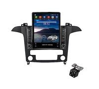 Autoradio Android 11 con lettore DVD e navigatore GPS, touchscreen da 9,7" per Ford S-MAX 2007-2015, Bluetooth, USB, Mirror Link/SWC, predisposizione per telecamera di retromarcia