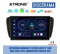 AUTORADIO ANDROID 11 STEREO AUTO 9" SEAT MK4 2009-2013 NAVIGATORE CARPLAY GPS
