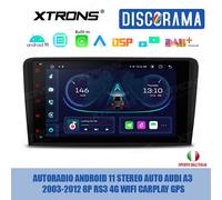 AUTORADIO ANDROID 11 STEREO AUTO AUDI A3 2003-2012 8P RS3 4G WIFI CARPLAY GPS