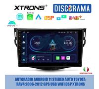 AUTORADIO ANDROID 11 STEREO AUTO TOYOTA RAV4 2006-2012 GPS USB WIFI DSP XTRONS