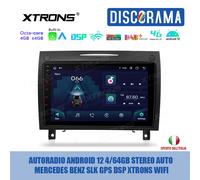 AUTORADIO ANDROID 12 4/64GB STEREO AUTO MERCEDES BENZ SLK GPS DSP XTRONS WIFI
