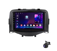 Autoradio Android 12 con Navigazione GPS per Toyota Aygo/Peugeot 108/Citroen C1 2015-2020 Autoradio Touchscreen da 9 Pollici Lettore multimediale Bluetooth Supporto 4G/WiFi/Carplay/Android A