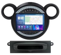 Autoradio Android 12 con ricevitore 2 DIN, navigatore GPS, lettore video multimediale da 9'', Wi-Fi 4G 5G, CarPlay, SWC, FM per Mini 10-16 - Esperienza di guida migliorata
