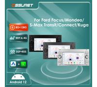 2 Din Android 13 Autoradio Stereo GPS Carplay 4G Autoradio Video multimediale per Ford Focus 2 P2-CP 4Core G AHDC6