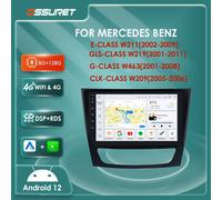 Autoradio Android 12 Per Mercedes benz GE GL CLK W211 W219 W463 W209 GLS350 E280 E320 E350 lettore multimediale GPS Schermo Stereo
