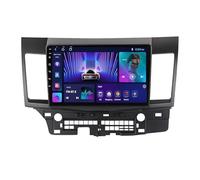 Autoradio Android 12 Per Mitsubishi Lancer 2007-2012 10 Pollici IPS Touchscreen Con Senza Fili Carplay Android Auto Hi-Fi 4G WiFi BT DSP DAB MirrorLink RDS AHD Telecamera Posteriore + SWC(M400S)