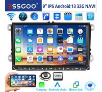 Autoradio Android 13 Carplay GPS USB RDS WIFI Per VW GOLF 5 6 Polo Tiguan Passat