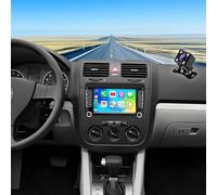 Autoradio Android 13 da 2+32 GB con CarPlay e Android Auto per VW Rabbit 2006-2009, display touchscreen da 7 pollici, lettore radio per GPS, Bluetooth, WiFi, FM Backup Camera