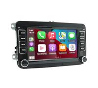 Autoradio Android 13 da 2+32 GB con schermo, CarPlay e Android Auto per VW Golf V VI, 7 pollici, lettore, radio, navigatore GPS, unità principale con Bluetooth, WiFi, FM e telecamera posteriore.