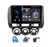 Autoradio Android 13 da 9" con navigatore GPS multimediale per Honda Jazz 1 GD Fit 2001-2009, Bluetooth, CarPlay, DSP, audio migliorato ed esperienza di guida