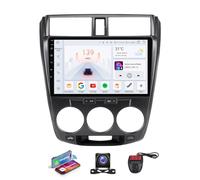 Autoradio Android 13 da 9" per Honda City 2008-2013 - Touchscreen Bluetooth, WiFi 4G, CarPlay, equalizzatore DSP, comandi al volante, sistema multimediale FM RDS