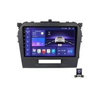 Autoradio Android 13 da 9 pollici con navigazione GPS multimediale per Suzuki Vitara 2014~2018,lettore MP5 con 4G/Wifi/USB/FM/RDS/DSP/Carplay/Android Auto+telecamera di backup AHD,8 Core M500S 4G+64G