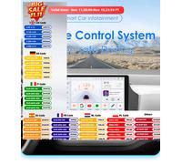 Autoradio Android 13 per sistemi intelligenti per auto con fotocamera 2Din 360 per Volkswagen UP! Lettore multimediale manuale A/C Autoradio Carplay 4G