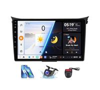 Autoradio Android 13 Radio Player 9 pollici HD Navigazione GPS Aggiornamento DSP 4G Bluetooth 5.0 CarPlay Android Auto Supporto FM RDS DAB+ Radio Telecamera DVR per Hyundai i30 2 GD 2011-2017 (NF-4)