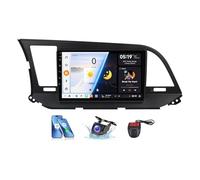 Autoradio Android 13 Radio Player 9 pollici HD Navigazione GPS Aggiornamento DSP 4G Bluetooth 5.0 CarPlay Android Auto Supporto FM RDS DAB+ Radio Telecamera DVR per Hyundai Elantra 6 2016-2018 (A NF