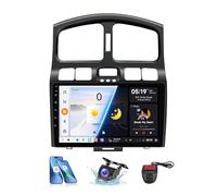 Autoradio Android 13 Radio Player 9 pollici HD Navigazione GPS Aggiornamento DSP 4G Bluetooth 5.0 CarPlay Android Auto Supporto FM RDS DAB+ Radio Telecamera DVR per Hyundai Santa Fe SM 2000-2012 (NF