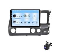 Autoradio Android 13 touchscreen IPS da 10" per Honda Civic 2005-2012, Carplay wireless, Android Auto, navigazione GPS, WiFi, telecamera di backup AHD, 8Core 8G+128G