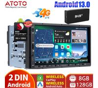 Autoradio Android 13 X10 RAM 8GB 128 rom DAB+ Chat-AI GPS NAVI 4G LTE 4×49W RMS
