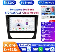 7862 autoradio Android per Mercedes-Benz W211 E200 E220 E300 E350 E240 E280 lettori Stereo per auto CarPlay 2 schermo Din 2002 -2009 P1L