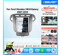 Autoradio Android 14 con Carplay da 9,7" per Ford Mondeo Mk4 Galaxy A/C 2007 - 2010, lettore multimediale in stile Tesla, 2DIN, GPS, stereo, audio, schermo intelligente 7862