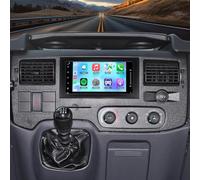 Autoradio Android 14 da 4+64 GB per Ford Transit 2016, 2019 2.2T con Carplay e Android Auto, autoradio 7 pollici per navigatore GPS con telecamera AHD, Bluetooth, WiFi e schermo diviso.