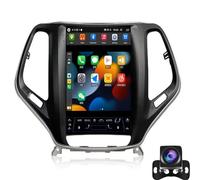 Autoradio Android 14 Da 9,7 Pollici Con Schermo 2 DIN Per Je-ep Cherokee 2014-2020 Con Sistema Android Auto BT 5.0,DTS,Navigazione GPS,FM,AM,Supporto Telecamera Di Retromarcia Car(Color:8-Core 8+128G)
