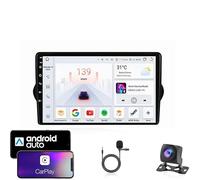 Autoradio Android 14 Doppio Din con touch screen per Fiat EGEA Tipo 2015-2018 con Bluetooth, navigazione GPS, WiFi, radio FM, USB/SWC/Plug and Play, supporto Carplay e Android Auto + telecamera per