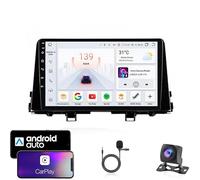 Autoradio Android 14 Double Din con touch screen per KIA Morning Picanto 2017-2020 con Bluetooth, navigazione GPS, WiFi, radio FM, USB/SWC/Plug and Play, supporto Carplay e Android Auto + telecamera