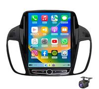 Autoradio Android 14 per F-ord Kuga/Escape 2013-2017 CarPlay Wireless Android Auto schermo touch da 9,7″navigatore GPS WiFi Bluetooth 5.0 FM/RDS telecamera di retromarcia AHD 32EQ(Color:8 CORE 8+128G)