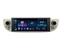 Autoradio Android 14 per FIAT 500 2007-2015 2008 2010 2011 2012, 7 Pollici Touch Screen Car Radio con CarPlay Android Auto Navigazione GPS Bluetooth Controllo vocale RDS(Silver,8Core(2+32GB))
