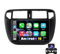 Autoradio Android 14 per Honda Civic 1996-2001, touchscreen IPS da 9", navigazione GPS, WiFi, Bluetooth, design ultrasottile, Mirror Link, mainframe M300S